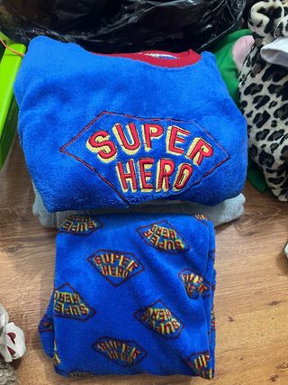 Lote Pijama Niño Super Heroe