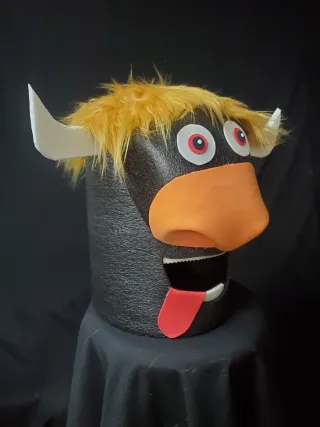 Pareja cabezudos Torito