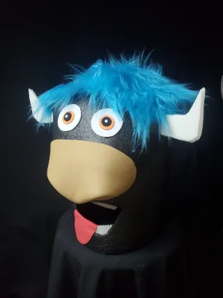 Pareja cabezudos Torito