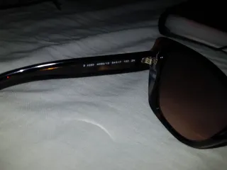 Gafas de sol Burberry marrones y multicolor