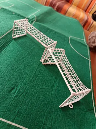 Porterías metálicas Subbuteo 5x5