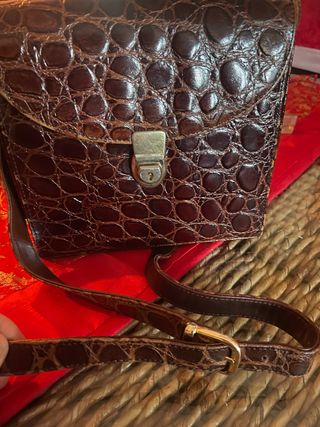 Borsa donna Conte Paul in pelle marrone