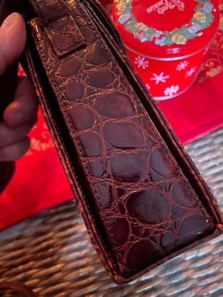 Borsa donna Conte Paul in pelle marrone