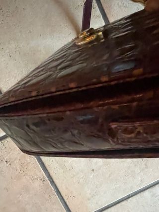 Borsa donna Conte Paul in pelle marrone