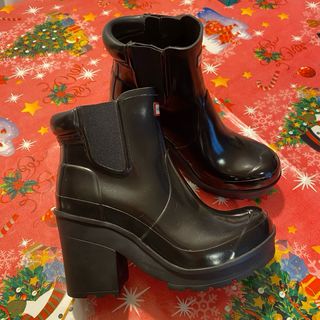 Botas Hunter Negras Tacón