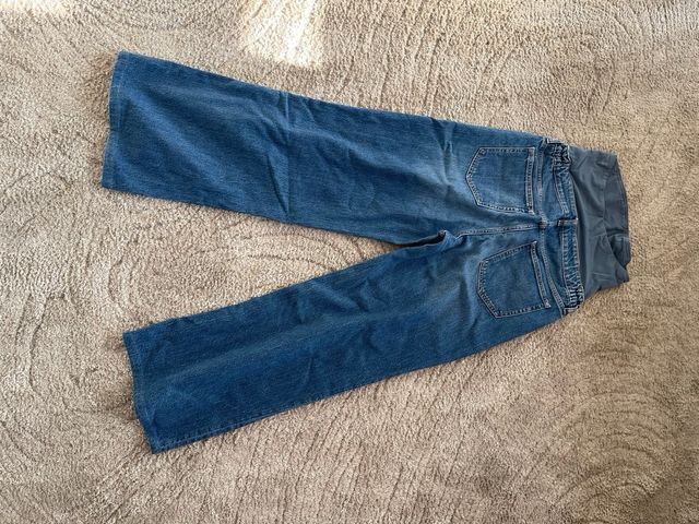 Pantalón premamá H&M Azul Talla M