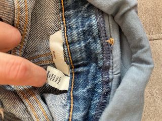 Pantalón premamá H&M Azul Talla M