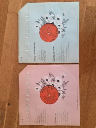 Pack 10 discos vinilo La felicidad es...