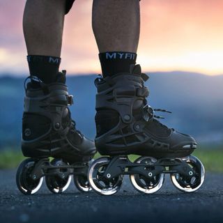 Pattini linea Powerslide Phuzion Argon Black 100