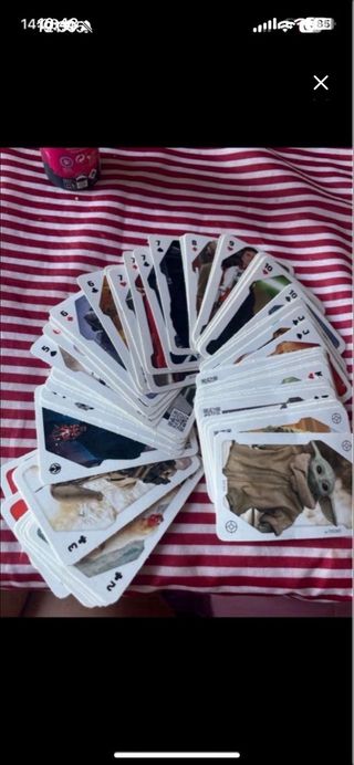 Baraja Poker Star Wars Carrefour Nueva