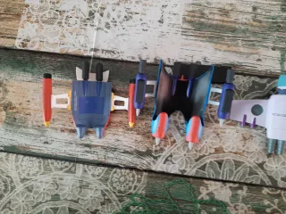 3 modellini navicelle spaziali anime