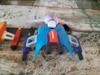 3 modellini navicelle spaziali anime