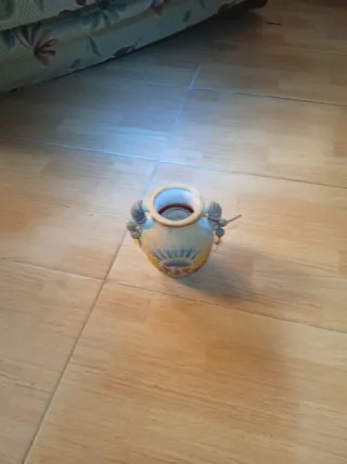 Vaso decorativo sole in terracotta