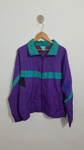 Cortavientos Adidas Vintage Morado