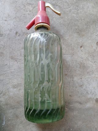 Sifón antiguo Valentín Casasayas Tarrasa