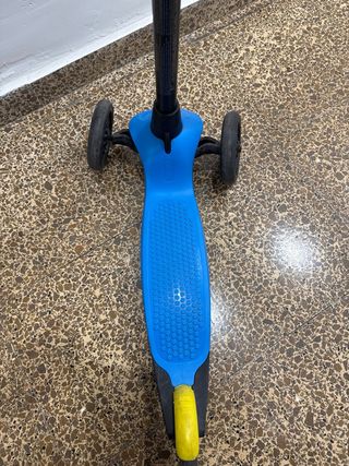 Patinete infantil 3 ruedas azul