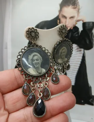 Orecchini Marilyn Monroe Retrò Chandelier