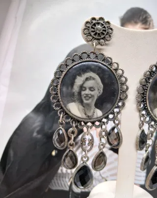 Orecchini Marilyn Monroe Retrò Chandelier