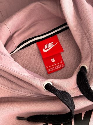 Sudadera Nike Air Rosa Mujer