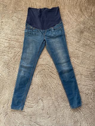 Pantalón premamá H&M azul