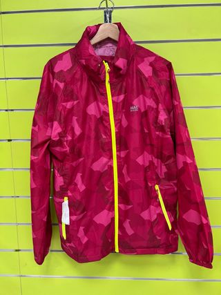 Chubasquero Talla L Camuflaje Rosa