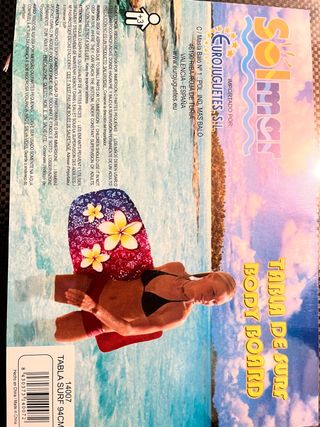 Tabla Surf Body Board Solmar 94cm