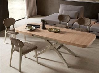 MESA ELEVABLE CENTRO/COMEDOR EXTENSIBLE LONG WAY