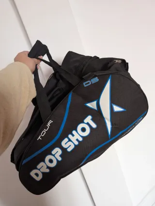 Pala Pádel Drop Shot Prestige con mochila y más