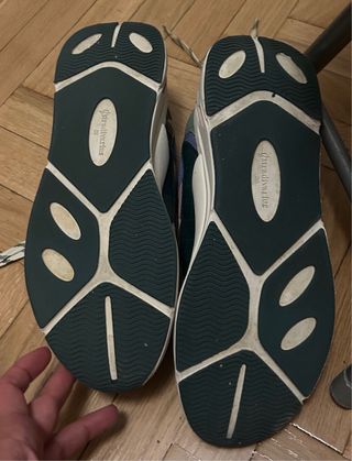 Zapatillas Stradivarius Beige y Verde