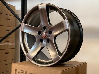 ultimas! 4 llantas RLS 8.5X18 5x100 et38 TITANIUM