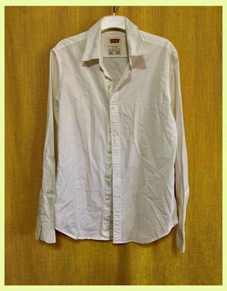 Camisa Levi's Blanca Hombre Talla S