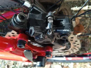 Bicicleta de Montaña Roja