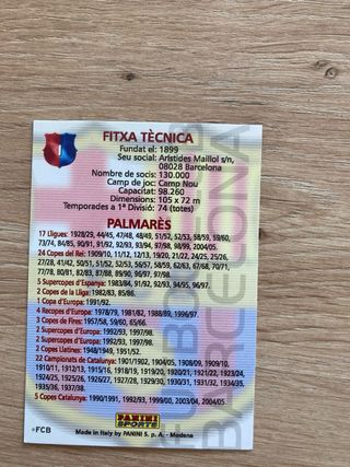 Cromo Megacracks 2004-05 Escudo FC Barcelona