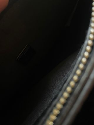 Borsa Bershka nera effetto coccodrillo