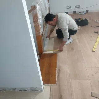 Servicio de pintura y tarima flotante