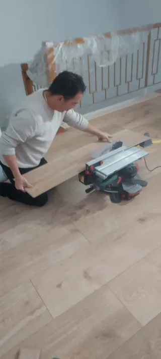 Servicio de pintura y tarima flotante