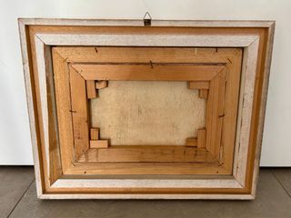 Paesaggio rurale dipinto ad olio