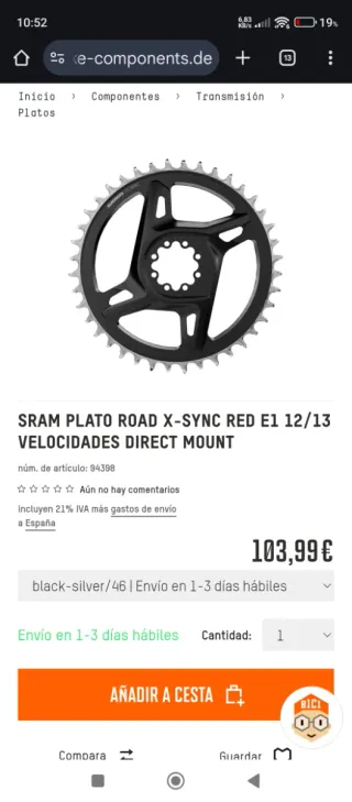 Platos Sram Red Direct Mount