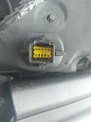 Retrovisor Renault Megane 2004+ lado derecho,gris