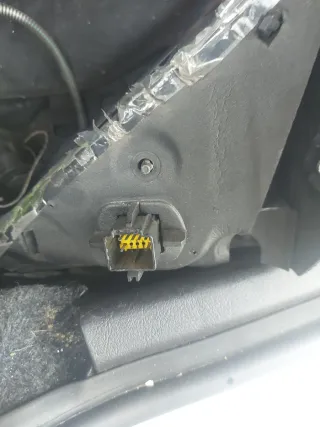 Retrovisor Renault Megane 2004+ lado derecho,gris