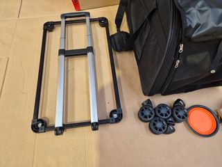 VEVOR Transportín Mascotas con Ruedas