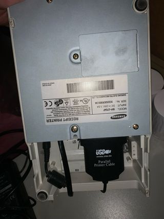 Caja registradora Samsung con impresora de tickets