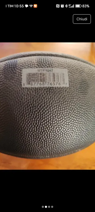 Pallone Wilson NFL Football Americano