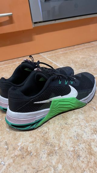 Nike Metcon Zapatillas Deportivas Negras y Verdes