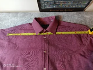 Camisa Ives Dorsey Manga Larga Talla 45-46