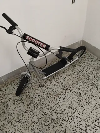 Patinete Junior Plata