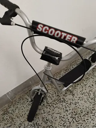 Patinete Junior Plata