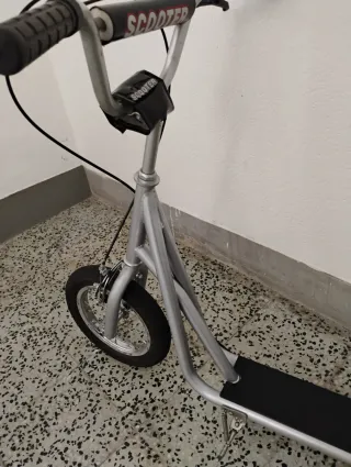 Patinete Junior Plata