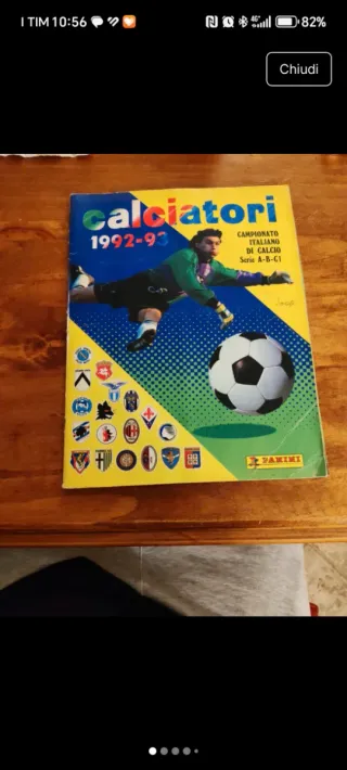 Album Calciatori Panini 1992-93