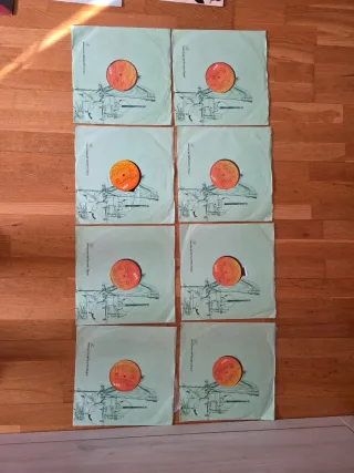 Pack 8 Vinilos Fiebre de los 70